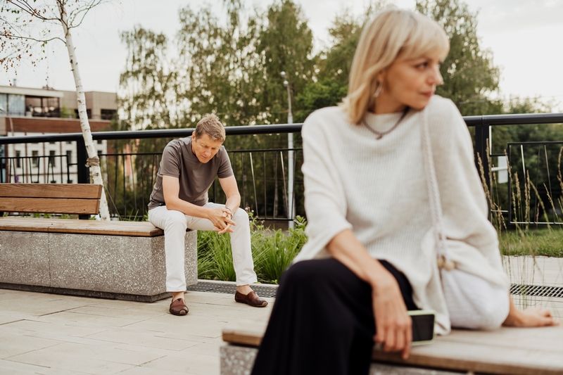 Couple traversant une période difficile